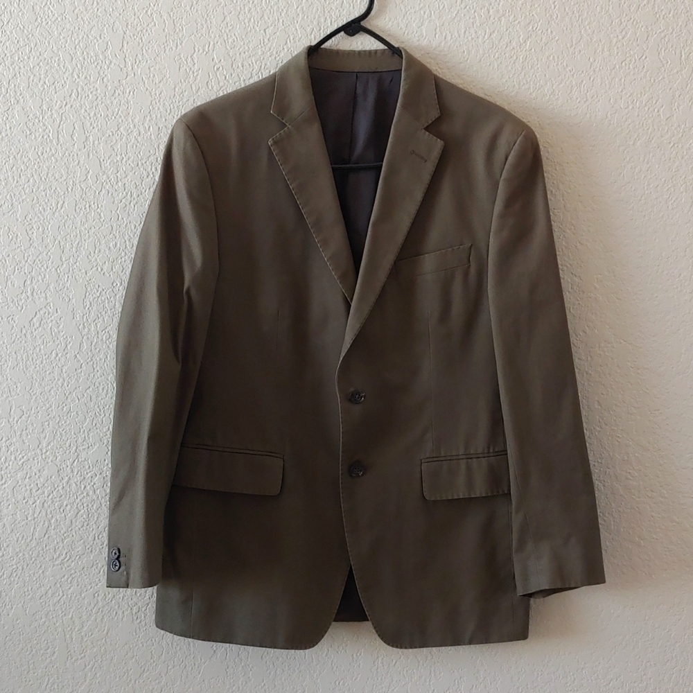 Banana Republic Olive Green Blazer Coat Jacket Size 38S